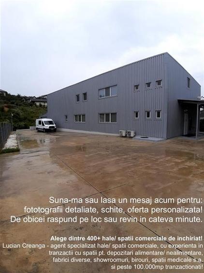 Spațiu industrial, de 548 mp, în Bârnova