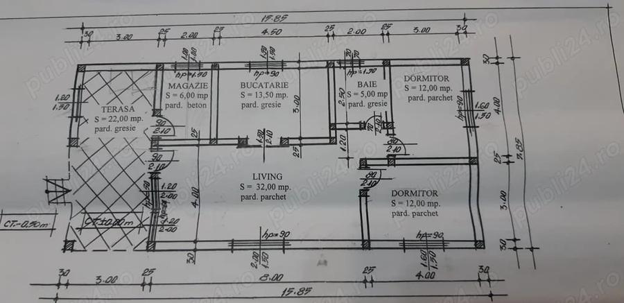Casă cu Teren 1000 Mp în Silistraru