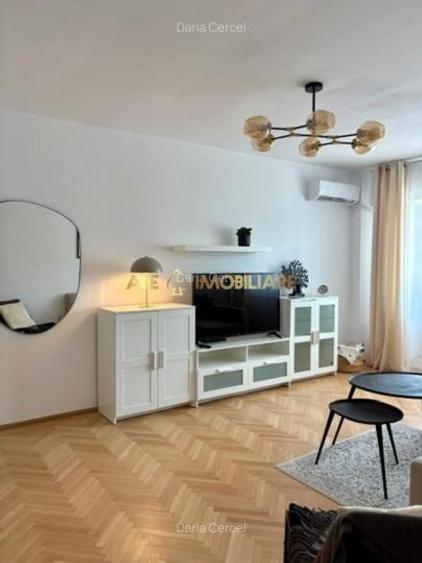 Apartament cu 2 camere decomandat, mobilat în Dorobanți