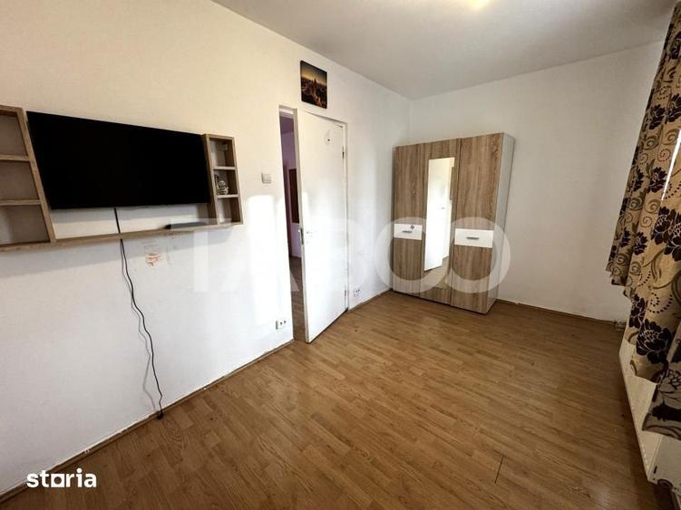 Apartament cu 2 camere nedecomandat, mobilat în Trei Stejari