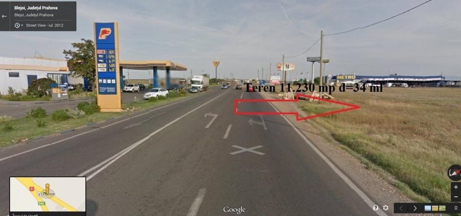 Teren Construcții intravilan de 10765 mp, în Vest