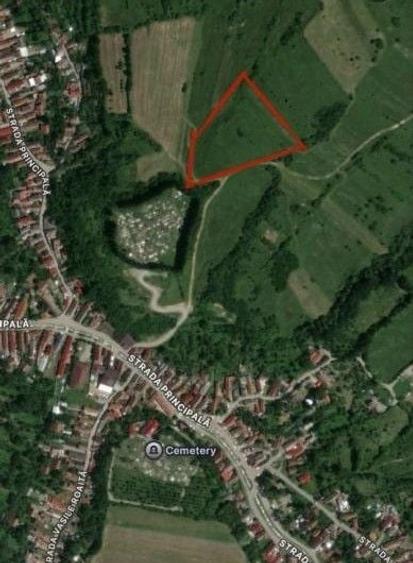 Teren agricol de 3600 mp, în Tărlungeni