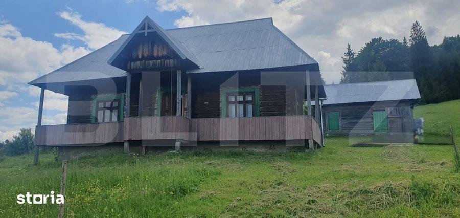 Casă cu 2 camere cu Teren 449 Mp în Central
