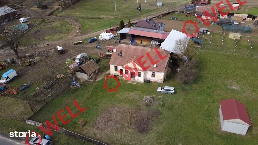 Casă cu 4 camere cu Teren 698 Mp în Boroșneu Mare