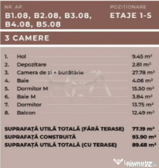 Apartament 3 camere, Ferdinand - 2
