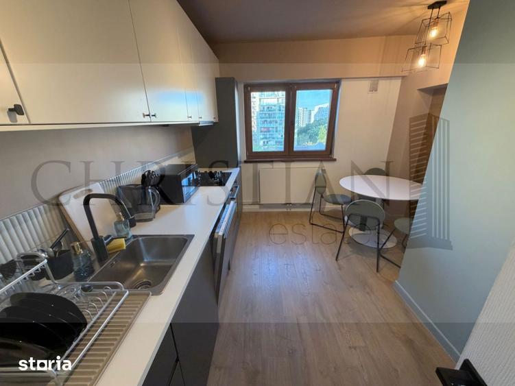Apartament cu 2 camere semidecomandat, mobilat în Obor