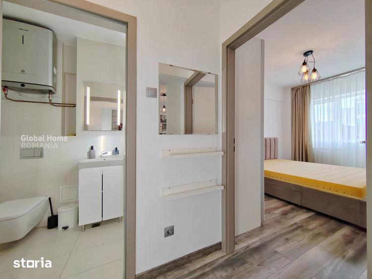 Apartament cu 2 camere semidecomandat, mobilat în Dorobanți