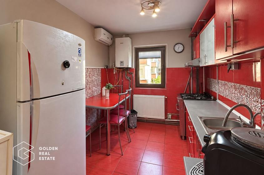 Apartament cu 2 camere semidecomandat, mobilat în Complex Studențesc