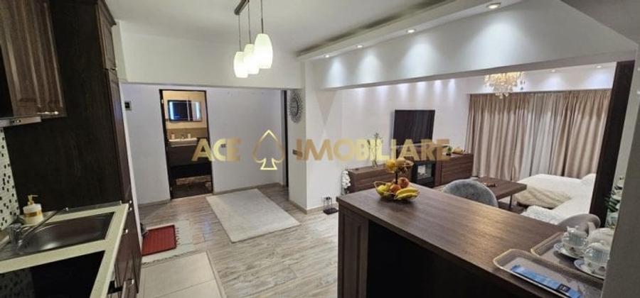 Apartament cu 2 camere semidecomandat, mobilat în Unirii
