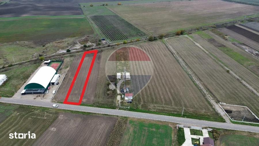 Teren de 1800 mp, în Vânători