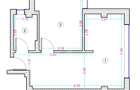Apartament 2 camere, 45 mp, finisat, zona Donath - 3