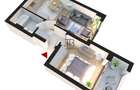 Design modern Ap 2 Camere Incalzire in Pardoseala Ansamblu Nou Rahova