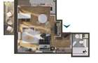 Apartament o camera în zona Fabricii - 2