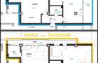 Proprietar, vand apartament Plopilor 82m2 + 25m2 - 6