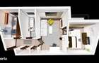 Etaj 2! Apartament 2 camere 50mp, Tudor Vladimirescu-Bucsinescu, CT - 2