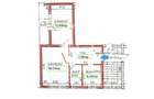 Apartament cu 2 camere, 46mp utili+balcon (6mp), acoperis refacut - 1