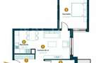Apartament cu 3 camere semidecomandat în Între Lacuri - 12