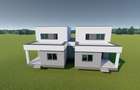 1/2 Duplex Sacalaz P+E,4Camere,2 Bai,Proiect Modern - 2