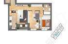 Apartament cu 3 camere semidecomandat în Circumvalațiunii - 2