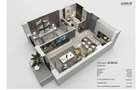 Apartament cu 2 camere semidecomandat în Tractorul - 1