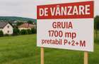 Teren intravilan in Gruia, 1700mp, pretabil bloc, PUZ aprobat - 1
