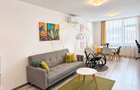 Apartament cu 2 camere complet mobilat si utilat. | Central