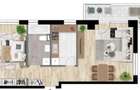 Apartament de 2 camere, decomandat, 53mp, balcon 6mp, Intre - 7