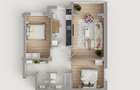 Apartament cu 3 camere decomandat în Popas Păcurari - 15