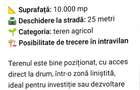 Teren 10.000 mp in Horezu Zona Bela | 25 m deschidere la drum | Investi?ie excelenta - 2