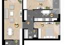 Apartament cu 3 camere în Rahova - 2