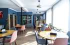 Restaurant modern cu terasa si 5 camere