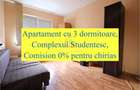 Apartament cu 4 camere decomandat în Complex Studențesc - 1