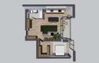 Apartament cu 2 camere decomandat în Central - 3