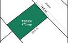 Teren 473 mp., regim de inaltime P+2 + M- zona Colentina