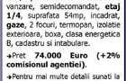 Apartament cu 3 camere semidecomandat în Km 4 - 9