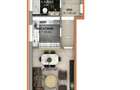 Ap 2 camere cu terasa de 10.42 mp, aer conditionat si jaluzele - 4