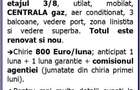 Centru, de inchiriat 3 camere, mobilat modern, gaze - 2