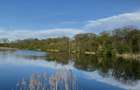 Teren vedere panoramica parțială lac si pădure, central, toate utilitățile - 14