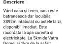 Casă individuală cu 3 camere cu Teren 3892 Mp în Dorna Candrenilor - 3