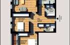 Apartament 3 Camere în bloc finalizat, etaj intermediar, construcție n - 1