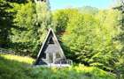 2 cabane A-Frame de vanzare, 2.700 mp, Gura Siriului