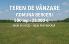 Teren perfect pentru casa sau investitie Comuna Berceni - 1 Teren perfect pentru casa sau investitie Comuna Berceni - 1