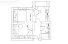 Garsoniera renovata, 36mp utili+balcon, etaj 3/4, reper Promenada Mall - 13