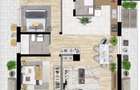Apartament 3 CAM, SU 89.2MP, 2 BAI 1 TERASA, zona INTRE LACURI - 3