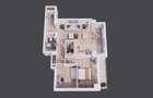 Apartament cu 3 camere semidecomandat în Central - 11