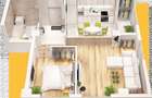 TVA 21% INCLUS *Apartament 2 camere PREMIUM* - 51,35 mpu - 7