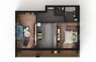 Apartament de 2 camere, etaj intermediar, zona Visani - 7