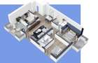 Apartament 3 camere | 99,6 mp | Mobilat & utilat | Parcare inclusa