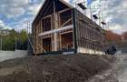 Casa timber frame la rosu 130mp P+M, 940mp teren. Priveliste deosebita