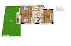 3 camere Fundeni - Dobroesti, 2 gr. sanit., gradina 73mp,bloc 2025! - 1